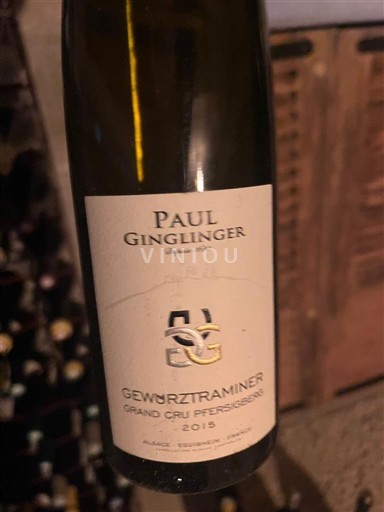 Alsace Gewurztraminer Grand Cru Paul Ginglinger Pfersigberg 2015