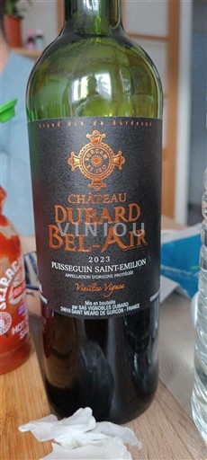Bordeaux Puisseguin-saint-émilion Château Bard Bel-Air 2023