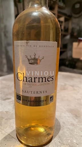 Bordeaux Sauternes Les Charmes de Bastor-Lamontagne 2016