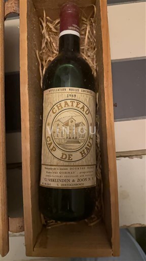 Bordeaux Médoc Château Cap de Haut 1969