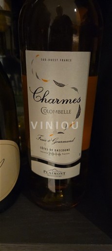 Jugozahod Côtes de Gascogne Plaimont Charmes Colombelle 2016