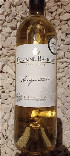 Sud-Ouest Gaillac Domaine Barreau Augustin 2023