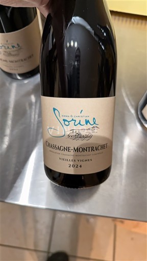 Burgundsko Chassagne-montrachet Emma & Christian Sorine Vieilles Vignes 2024