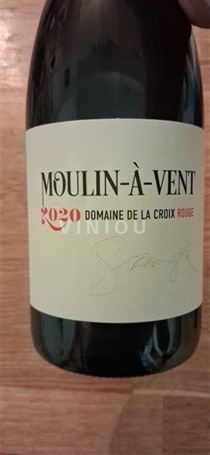 Beaujolais Moulin-à-vent Domaine La Croix 2020