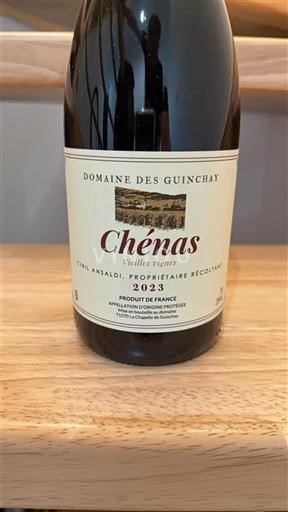 Beaujolais Chénas Domaine S Guinchat Vieilles Vignes 2023