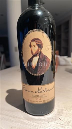 Bordeaux Pauillac Baron Philippe de Rothschild Baron Nathaniel 2010