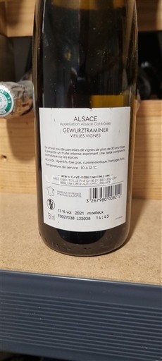 Alzacija Gewürztraminer Cave de Beblenheim Vieilles Vignes 2021