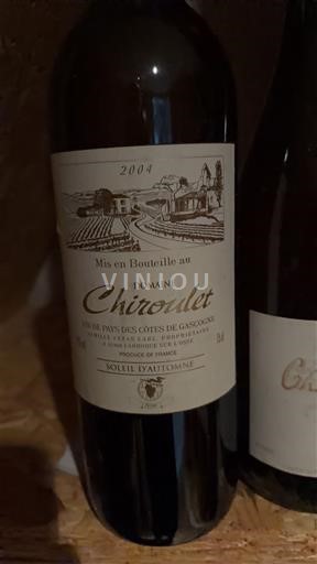 Sydvestfrankrig Côtes de Gascogne Domaine Chiroulet Soleil d'Automne 2004