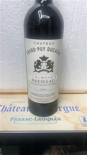 Bordeaux Pauillac Grand Cru Château Grand-Puy Ducasse 2004