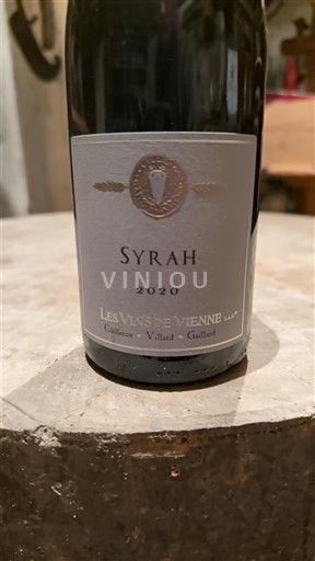 Alpy a Rhonské oblasti Rhodanské pahorkatiny Les Vins de Vienne Syrah 2020
