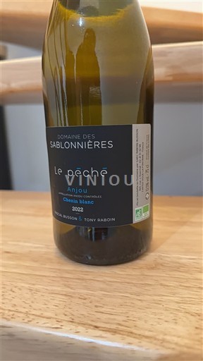 Valle del Loira Anjou Domaine S Sablonnières Le péché 2022