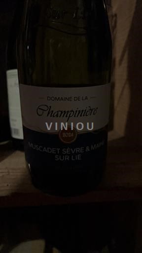 Loire-dalen Muscadet-Sèvre-et-Maine Domaine La Champinière 2024