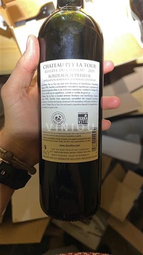 Bordeaux Bordeaux Supérieur Château Puy La Tour Réserve du Château 2019