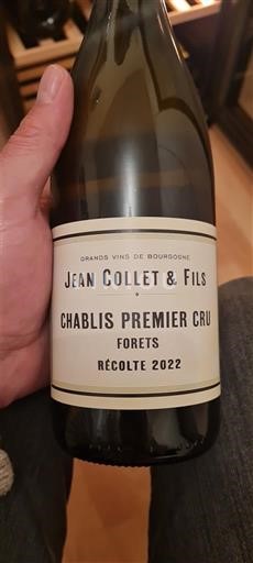 Burgundsko Chablis Premier Cru Jean Collet & Fils Forêts 2022