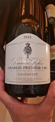 Burgundija Chablis Premier Cru Domaine Robin Vaucopin 2021