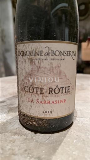 Valle del Ródano Côte-rôtie Domaine Bonserine La Sarrasine 2015