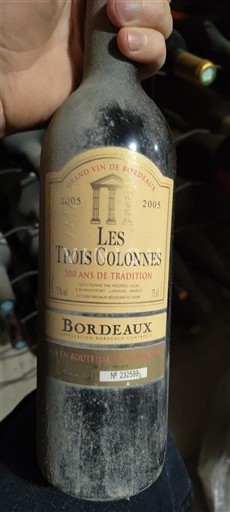 Bordeaux Les Trois Colonnes 2005
