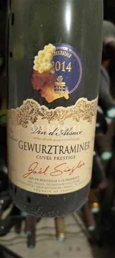 Alsace Joël Siegfried Prestige 2014