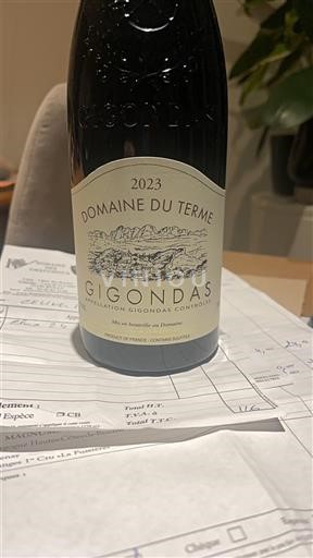 Valle del Ródano Gigondas Domaine Terme 2023