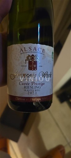 Elsass François Weck Prestige Kasteelweg 2023