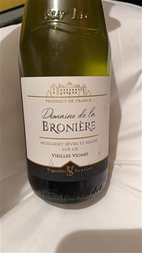 Loire-dalen Muscadet-Sèvre-et-Maine Domaine La Bronnière Vieilles Vignes 2024