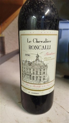 Burdeos Bordeaux Le Chevalier Roncalli 1996