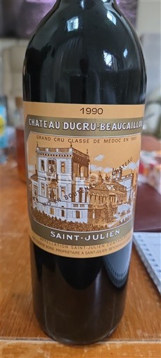 Bordeaux Saint-Julien Grand Cru Château Cru-Beaucaillou 1990