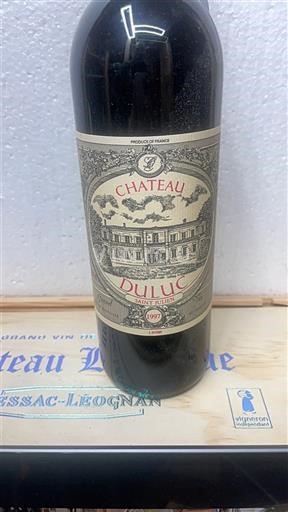 Rượu vang Rouge sec Château Luc 1997 Pháp Bordeaux Saint-Julien AOC