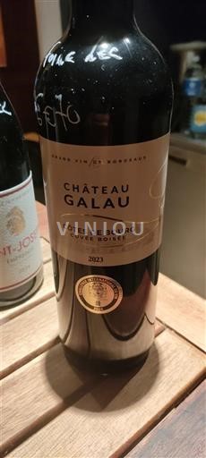 Bordeaux Côtes-de-bourg Château Galau Boisée 2023