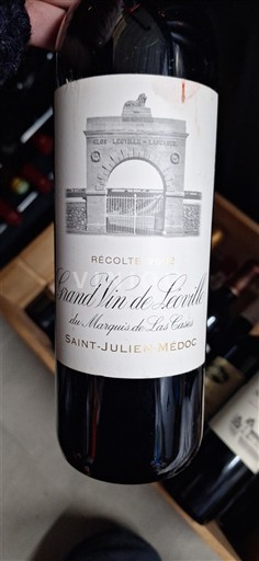 Bordeaux Saint-Julien Grand Cru Château Léoville Las Cases Grand Vin de Léoville du Marquis de Las Cases 2002