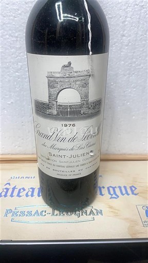 Burdeos Saint-Julien Grand Cru Château Léoville-Las Cases Grand Vin de Léoville du Marquis de Las Cases 1976