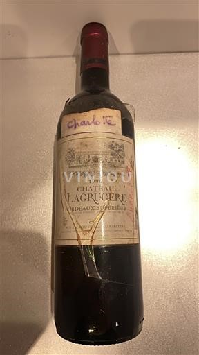 Bordeaux Bordeaux Supérieur Château Lagrugère 1996