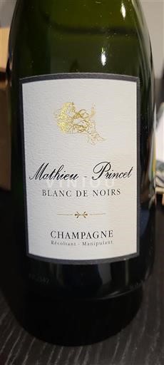 Champagne Sâm-panh Mathieu-Princet Blanc de Noirs Không niên vụ
