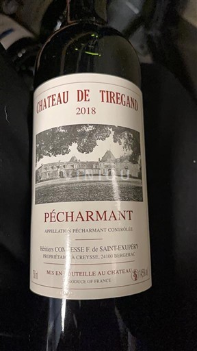 Sydvestfrankrig Pécharmant Château Tiregand 2018