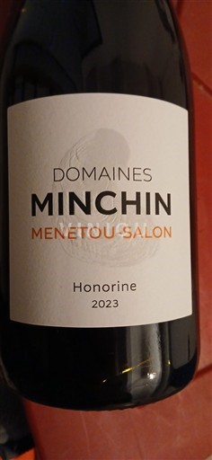 Valle del Loira Menetou-Salon Domaine Domaines Minchin Honorine 2023