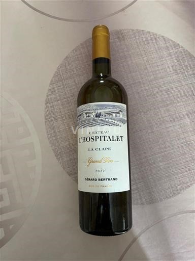 Languedoc La Clape Château L'Hospitalet Grand Vin 2022