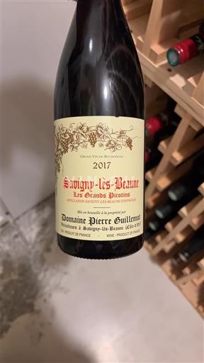 Burgundsko Savigny-lès-Beaune Domaine Pierre Guillemot Les Grands Picotins 2017