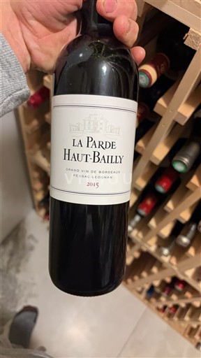 Burdeos Pessac-Léognan Haut-Bailly La Parde 2015