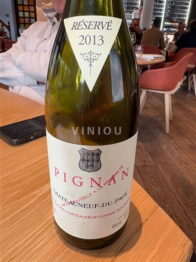 Vale do Ródano Châteauneuf-du-Pape Rayas Pignan Réservé 2013