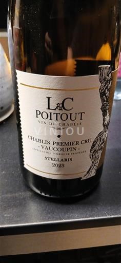 Bourgogne Chablis premier cru Premier Cru LC Poitout Stellaris 2023