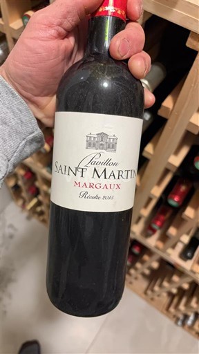 Bordeaux Margaux Pavillon Saint Martin 2016