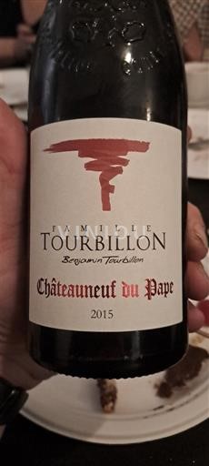 Valle del Ródano Châteauneuf-du-Pape. Famille Tourbillon 2015