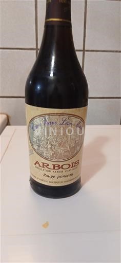 Jura Arbois Veuve Léon Aime Rouge Ponce Ei vuosikertaa