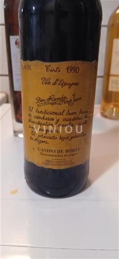 Aragón Campo de Borja Don Ramón y Juan 1990