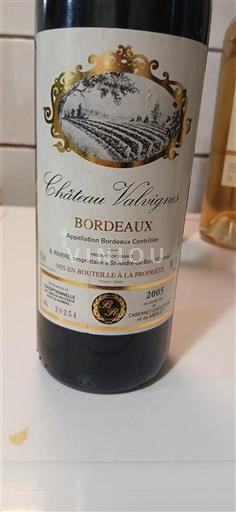 Burdeos Bordeaux Château Valringues 2005