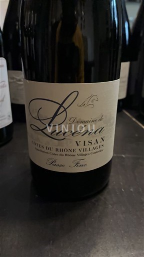 Rhônen laakso Määrittelemätön Domaine Lucéna Visan 2020