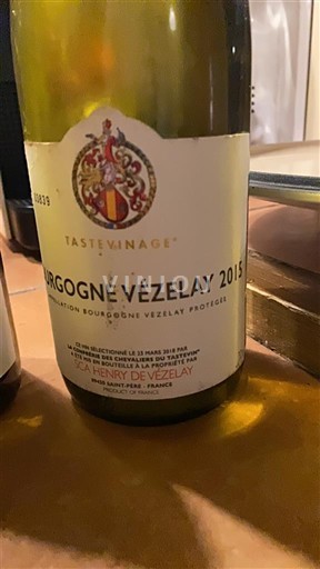 Burgundsko Bourgogne Vézelay Domaine La Croix Montjoie 2015