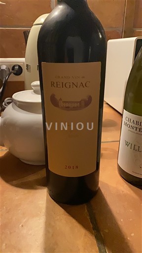 Bordéus Bordeaux Superior Château Reignac 2018