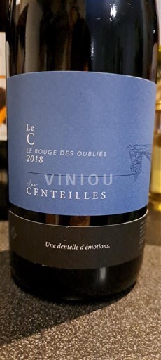 Languedoc Minervois Centeilles Le Rouge des Oubliés 2018
