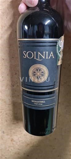 Murcia Jumilla Solnia Monastrell Old Vines 2014